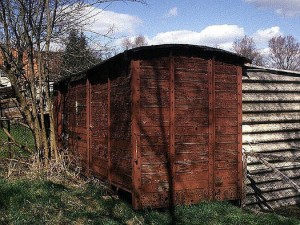 Wagenkasten des 97-60-22 in Jerichow