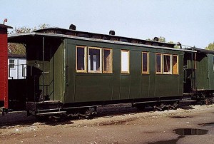 970-812 als Museumswagen bei der RüKB in Putbus